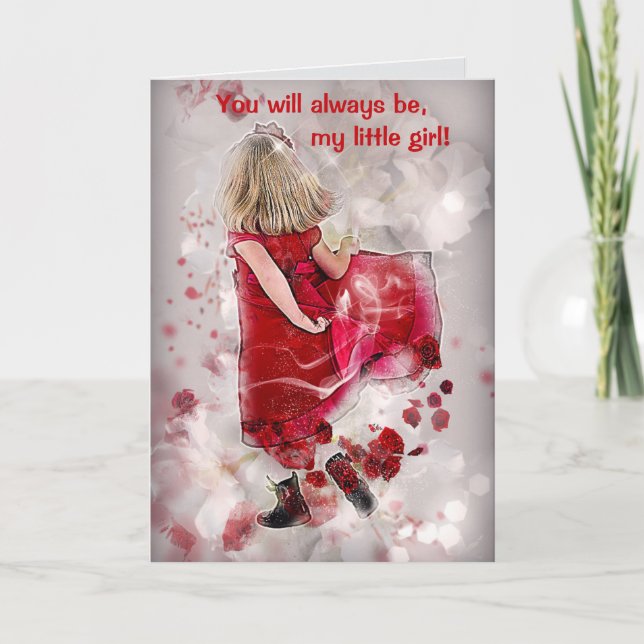 MEIN KLEINES MÄDCHEN - JEDE KARTE (Vorderseite)