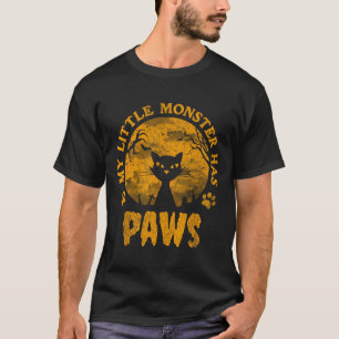 Mein kleines Monster hat eine scharfe Katze T-Shirt
