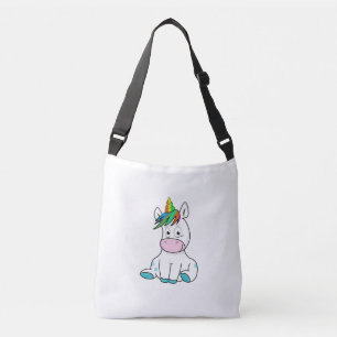 Mein kleines niedliches Einhorn Tragetaschen Mit Langen Trägern