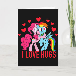 Mein Kleines Pony Valentinstag Pinkie Pie Regenbog Karte