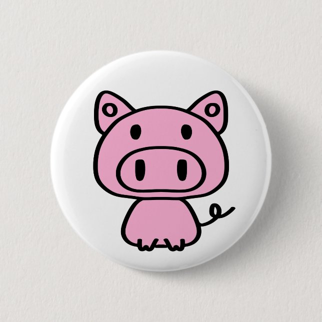 Mein kleines rosa Abzeichen Button (Vorderseite)