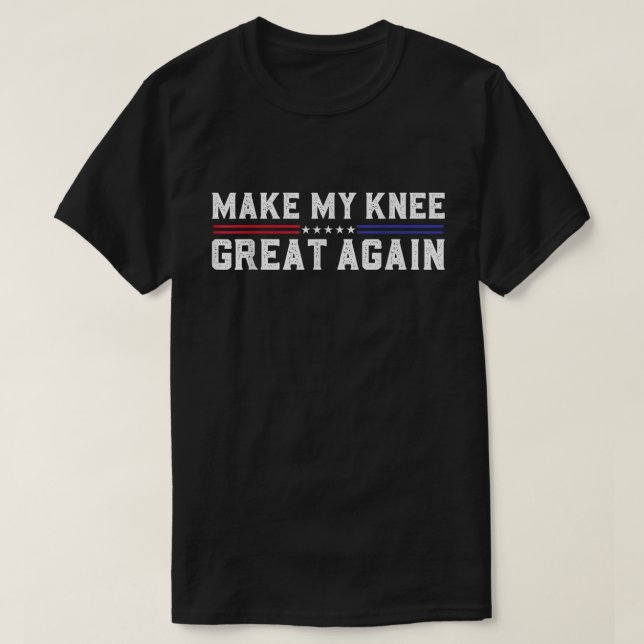 Mein Knie wieder zum Shirt der Erholung machen (Design vorne)