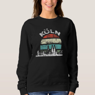 Mein Köln Skyline Deutschland Zuhause City Souveni Sweatshirt