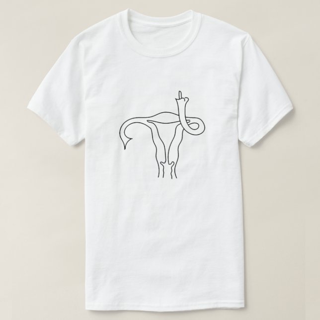 Mein Körper mein T - Shirt (Design vorne)