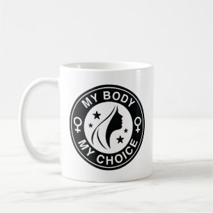 Mein Körper meine Wahl Kaffeetasse