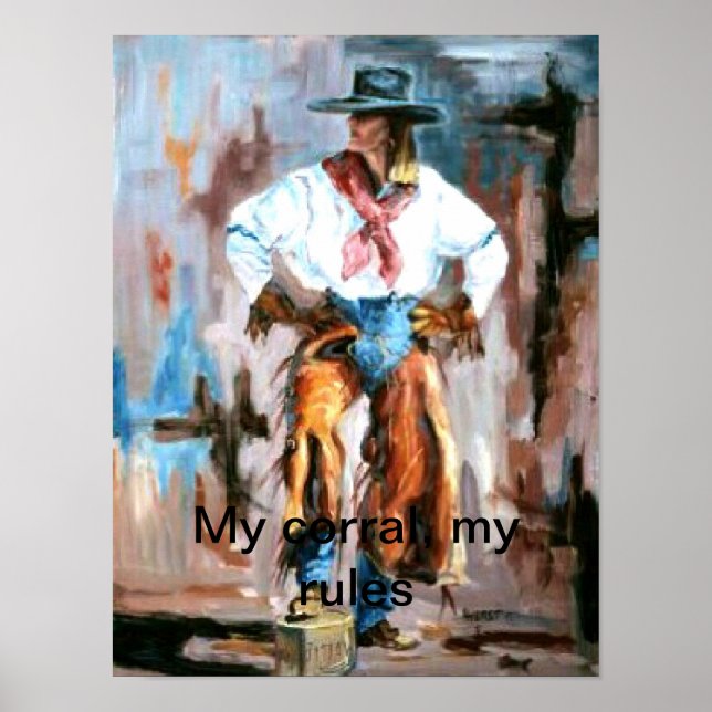 Mein Korral, meine Regeln Nr. 2 Poster (Vorne)