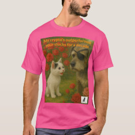 Mein Krypto hat seine Bestände für ein Jahrzehnt ü T-Shirt