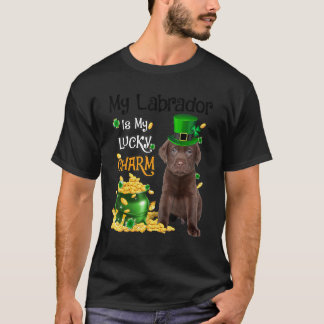 Mein Labrador ist mein glücklicher Arm Niedlicher T-Shirt