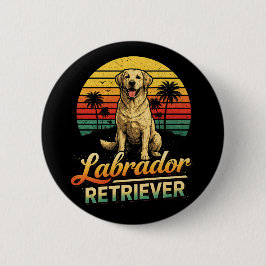 Mein Labrador Retriever Button