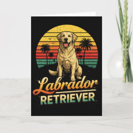 Mein Labrador Retriever Karte