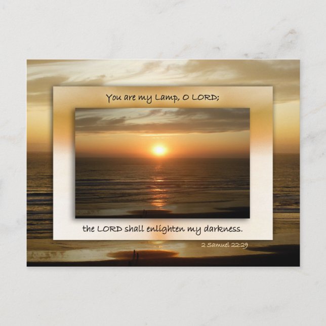 Mein Lamp Postkarte (Vorderseite)