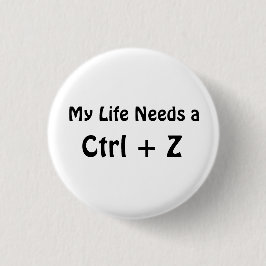 Mein Leben braucht ein Ctrl + Z Button