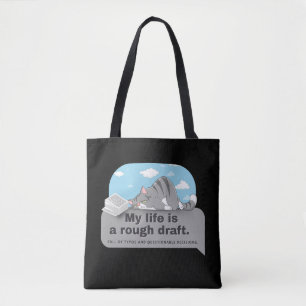 Mein Leben ist ein grober Entwurf: Schriftsteller- Tasche