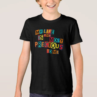 Mein Leben Ist Mir Kostbar Tri-Blend Shirt