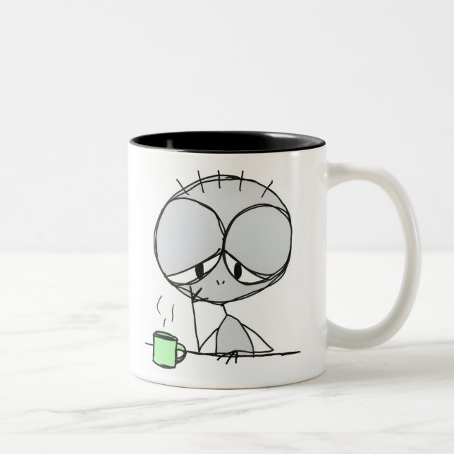 mein Leben ist so langweilige GROSSE Tasse (Rechts)