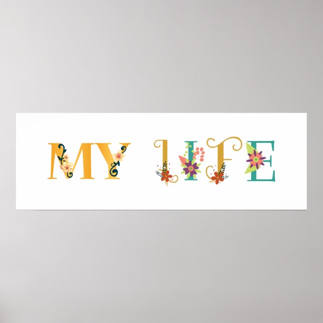 Mein Leben Poster (Vorne)