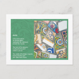 Mein Leben Postkarte
