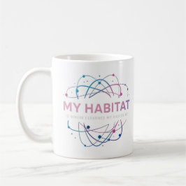 "Mein Lebensraum ist, wo ich meine Gewohnheiten ge Kaffeetasse