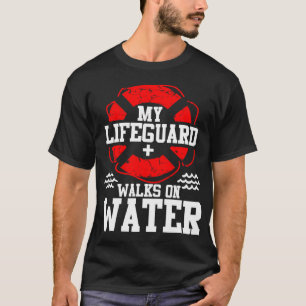 Mein Lebensretter geht auf Wasser Christian Jesus T-Shirt