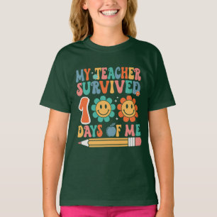 Mein Lehrer überlebte 100 Tage mit mir T-Shirt