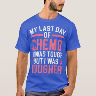 Mein letzter Chemo-Tag war hart, aber ich war ganz T-Shirt