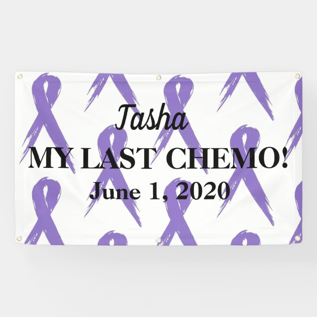 Mein letztes Chemo-Fest-Banner Banner (Horizontal)