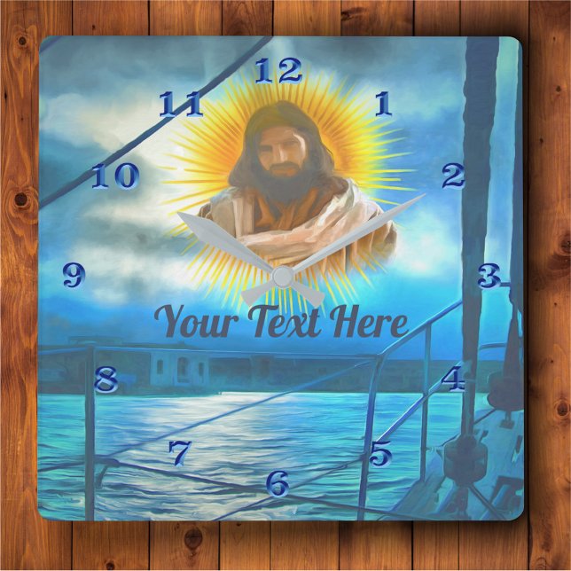 Mein Licht 0916 Quadratische Wanduhr (Von Creator hochgeladen)