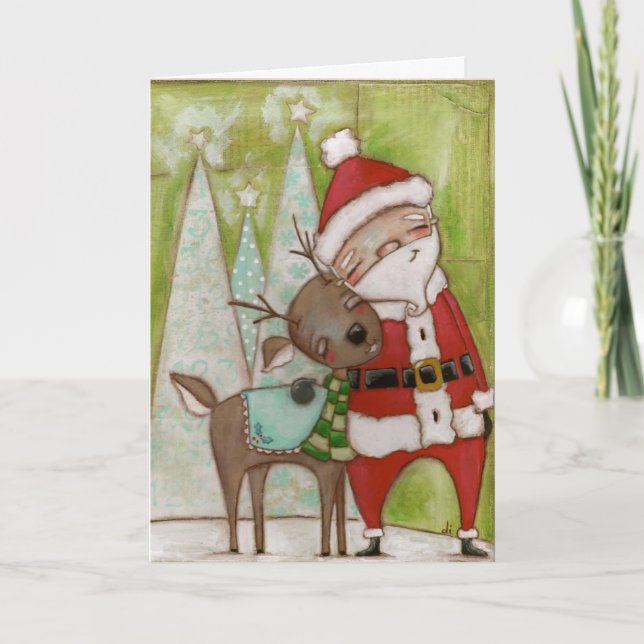 Mein lieber FRiend - Weihnachtskarte Feiertagskarte (Vorderseite)