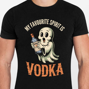 Mein Liebling Spirti ist Vodka - Funny Halloween T-Shirt