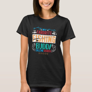 Mein Lieblings-Angelfreund nennt mich Opa Lustig F T-Shirt