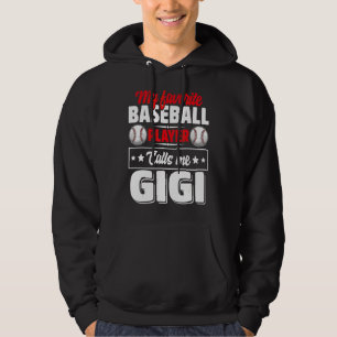 Mein Lieblings-Ball-Spieler nennt mich Grammy Mutt Hoodie