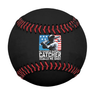 Mein Lieblings-Baseballfänger nennt mich Dad Vater Baseball