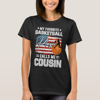Mein Lieblings-Basketball-Spieler nennt mich Cousi T-Shirt