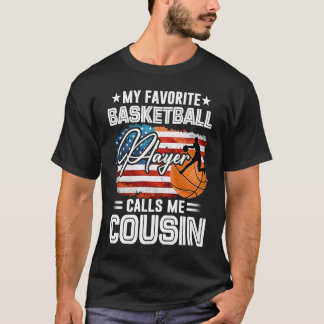 Mein Lieblings-Basketball-Spieler nennt mich Cousi T-Shirt