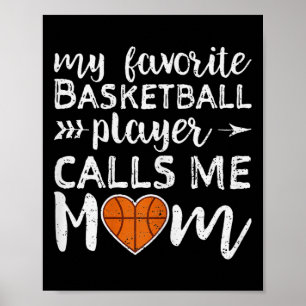 Mein Lieblings-Basketball-Spieler nennt mich Mama  Poster