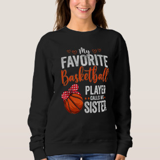 Mein Lieblings-Basketball-Spieler nennt mich Schwe Sweatshirt