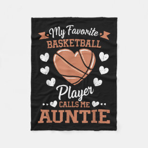 Mein Lieblings-Basketball-Spieler ruft mich Tantch Fleecedecke