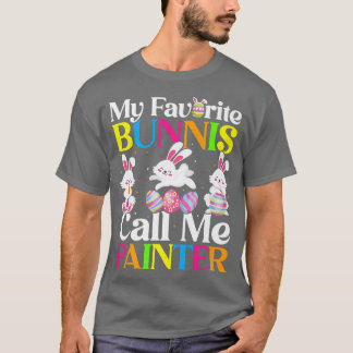 Mein Lieblings-Bunny nennt mich Maler Ostern  T-Shirt