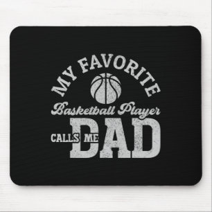Mein Lieblings-Bysketbyll-Player nennt mich Vater Mousepad