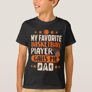 Mein Lieblings-Bysketbyll-Player nennt mich Vater T-Shirt