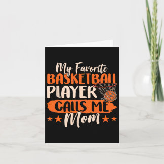 Mein Lieblings-Bysketbyll-Player ruft das Mama-Tea Karte