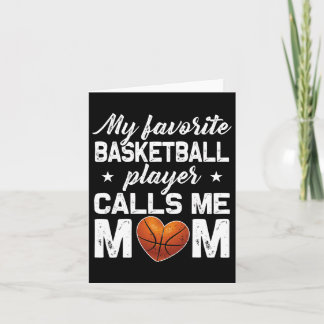 Mein Lieblings-Bysketbyll-Player ruft mich Mama an Karte