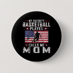 Mein Lieblings-Bysketbyll-Player ruft mich Mama Mu Button