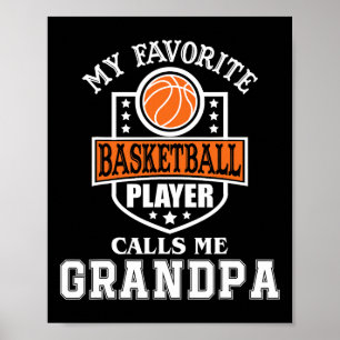 Mein Lieblings-Bysketbyll-Spieler nennt mich Opa F Poster