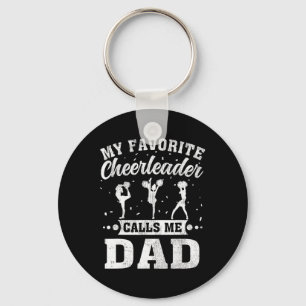 Mein Lieblings-Cheerleader nennt mich Dad am Vater Schlüsselanhänger