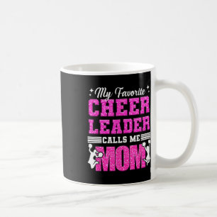 Mein Lieblings-Cheerleader nennt mich Mom Cheerlea Kaffeetasse