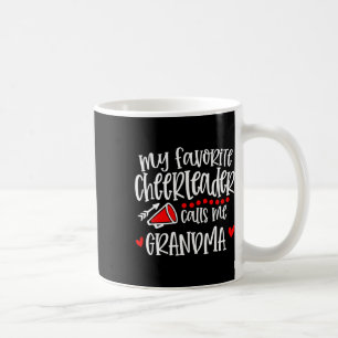 Mein Lieblings-Cheerleader nennt mich Oma Lustiger Kaffeetasse
