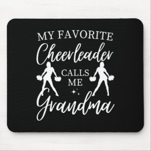 Mein Lieblings-Cheerleader nennt mich Oma Sports C Mousepad