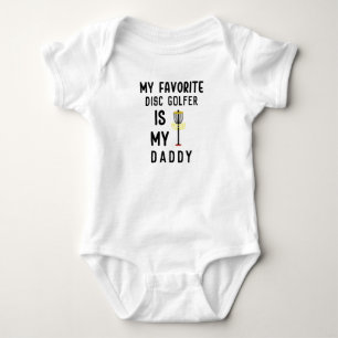 Mein Lieblings-Disc-Golfer ist Daddy   Disc Golf Baby Strampler