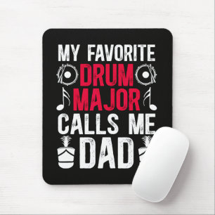 Mein Lieblings Drum Major Dad Eines Schlagzeugs Mousepad